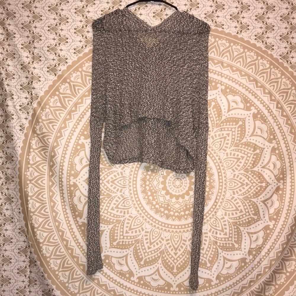 UO cropped hoodie